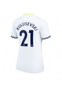 Fotbalové Dres Tottenham Hotspur Dejan Kulusevski #21 Dámské Domácí Oblečení 2022-23 Krátký Rukáv